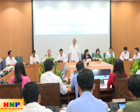 Đoàn đại biểu Quốc hội TP Hà Nội làm việc với các cơ quan của thành phố trước Kỳ họp thứ V